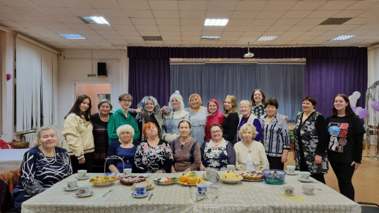 Активное долголетие "Новогодние посиделки".